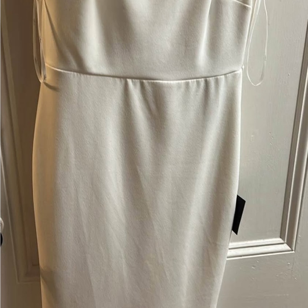 Lulu's trumpet White Dress